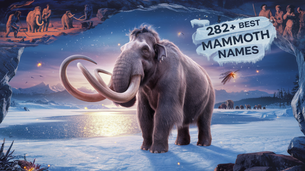Best Mammoth Names