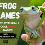 Frog Names